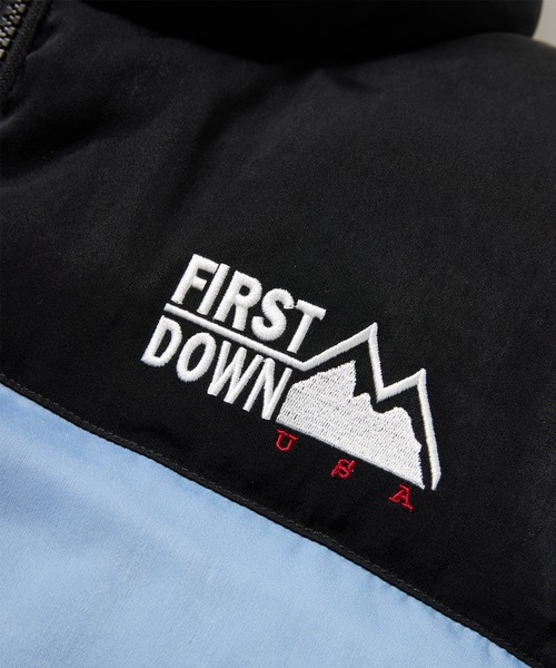 FIRST DOWN(ファーストダウン)の「ショート バブルダウンジャケット(ダウンジャケット/コート・レディース・ピンク/ライトブルー/ブラック・M/S)」の19枚目の写真