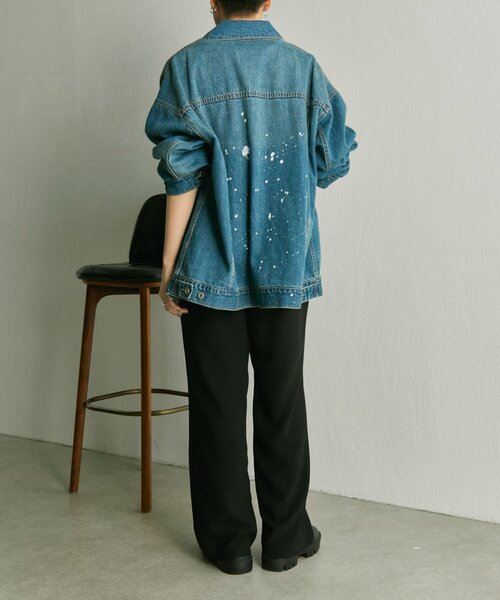 ペイントデニムジャケット【SUM1 STYLE】（その他アウター）｜ear