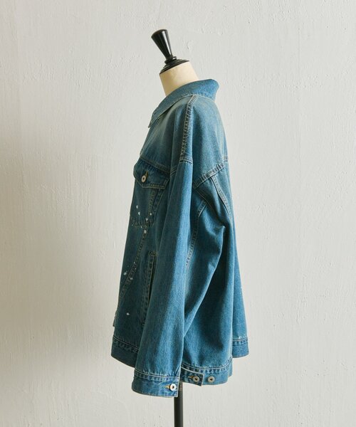 ペイントデニムジャケット【SUM1 STYLE】（その他アウター）｜ear