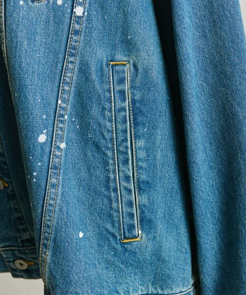 ペイントデニムジャケット【SUM1 STYLE】（その他アウター）｜ear