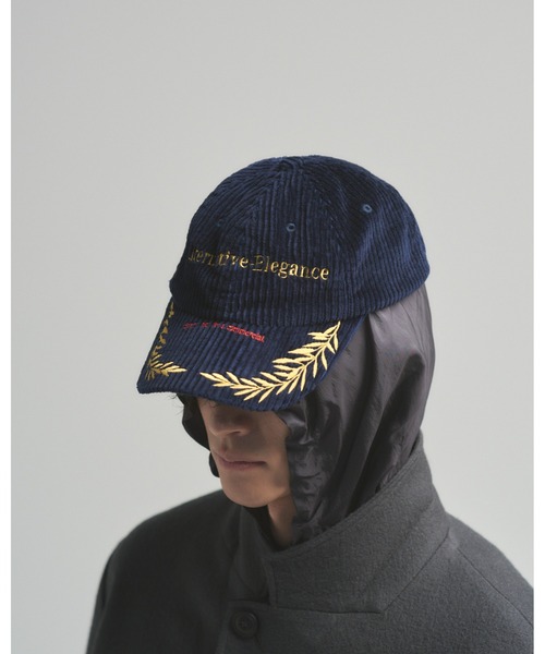 BED J.W. FORD(ベッドフォード)の「Cap(キャップ・メンズ・ネイビー/ブラウン/レッド・FREE)」の2枚目の写真