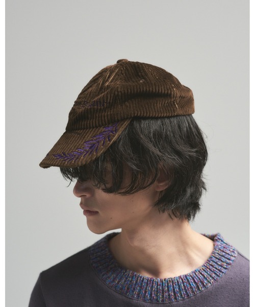 BED J.W. FORD(ベッドフォード)の「Cap(キャップ・メンズ・ネイビー/ブラウン/レッド・FREE)」の4枚目の写真