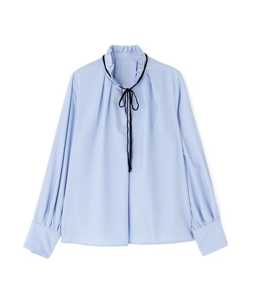 セール】ベロアリボンスキッパーブラウス（シャツ/ブラウス）｜N.（N