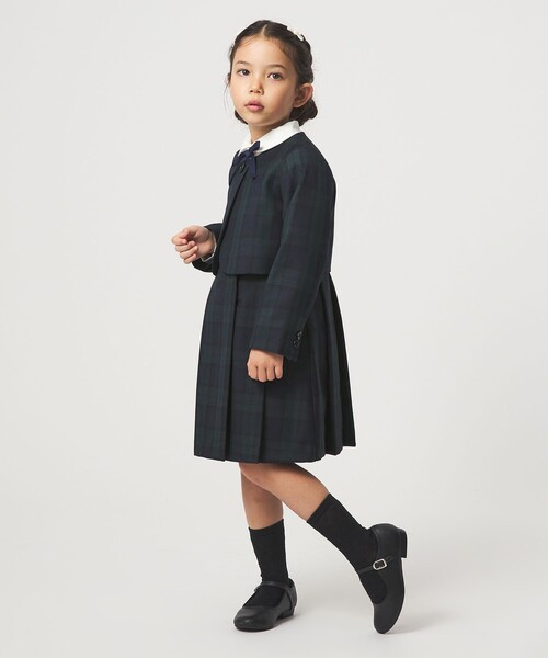 TRW ブラックウォッチ ボレロ / キッズ 110cm-130cm（スーツジャケット