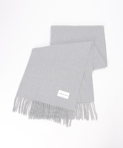 ikka（イッカ）の「カシミヤタッチカラーマフラー（マフラー・レディース・グリーン/チャコール/オレンジ/アイボリー/ブラウン系その他/グレー/ブルー・FREE）」の3枚目の写真