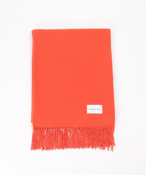 ikka（イッカ）の「カシミヤタッチカラーマフラー（マフラー・レディース・グリーン/チャコール/オレンジ/アイボリー/ブラウン系その他/グレー/ブルー・FREE）」の10枚目の写真