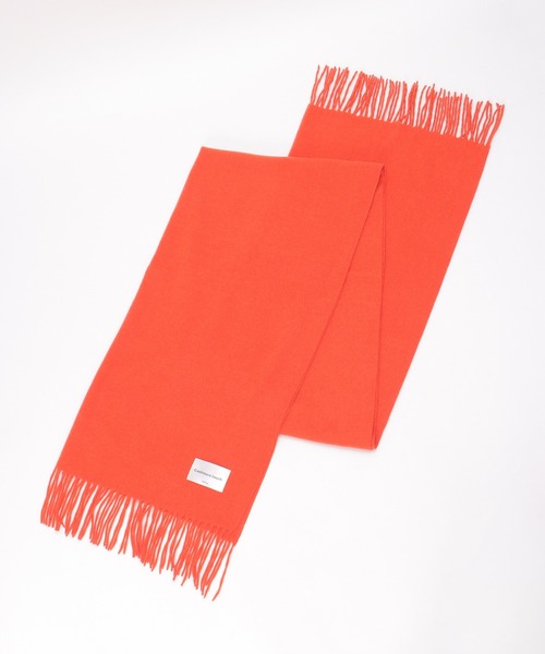 ikka（イッカ）の「カシミヤタッチカラーマフラー（マフラー・レディース・グリーン/チャコール/オレンジ/アイボリー/ブラウン系その他/グレー/ブルー・FREE）」の9枚目の写真