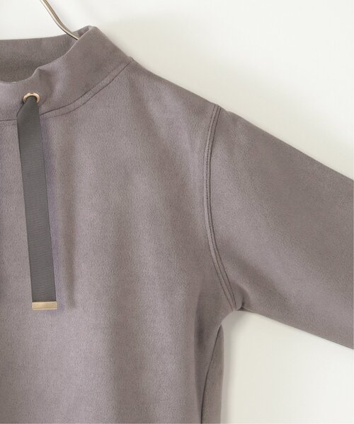 ikka（イッカ）の「フェイクスエードサイドジップ使いプルオーバー（120~160cm）（Tシャツ/カットソー・キッズ・ブラウン系その他/グリーン/ベージュ・120/130/140/150/160）」の15枚目の写真