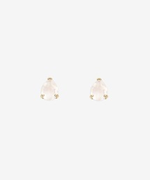 K10 イエローゴールド ムーンストーン しずく ピアス ESTELLE/エステール WEB限定