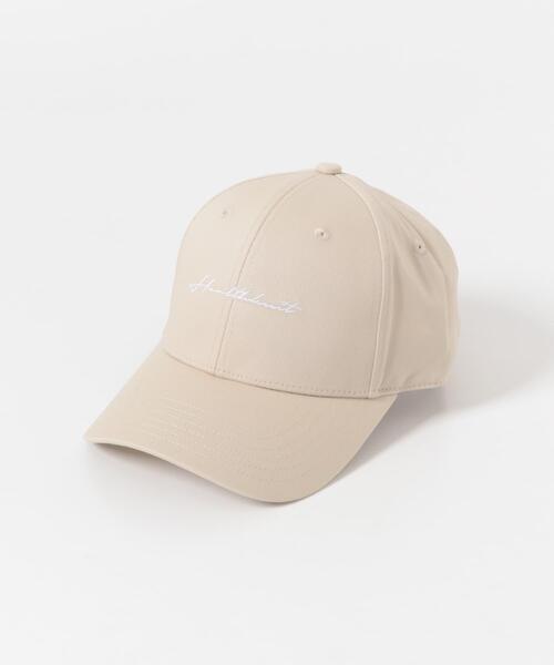 ITEMS URBANRESEARCH(アイテムズ アーバンリサーチ)の「Healthknit ロゴ刺繍 CAP(キャップ・メンズ・ブラック/インディゴブルー/ベージュ・-)」の1枚目の写真