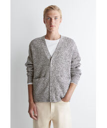 COS | フレックドVネックジップアップカーディガン(カーディガン/ボレロ)