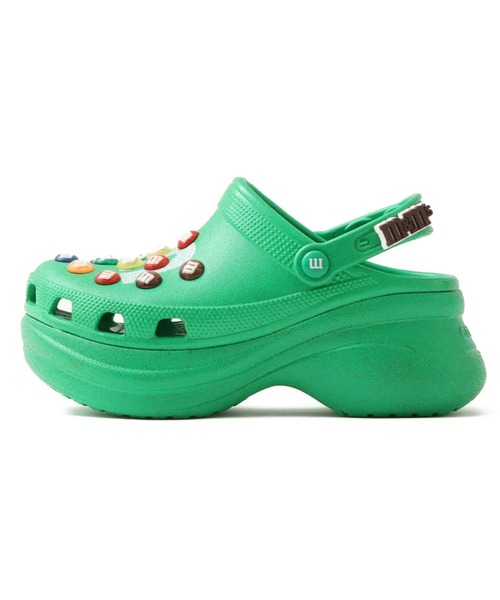 crocs（クロックス）の「crocs M&Ms Crocs Bae Clog / クロックス エムアンドエムズ クロックス ベイ クロッグ（サンダル・レディース・グリーン・24.0cm/23.0cm/22.0cm/25.0cm）」の5枚目の写真