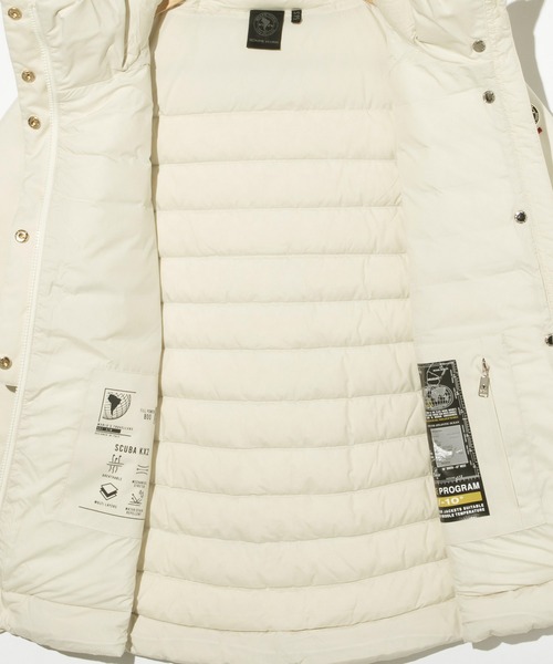 CAPEHORN カサブランカ　ダウンジャケット ホワイト　size44 CAPEHORN（ケープホーン） ダウンコート ダウンジャケット CAPE HORN