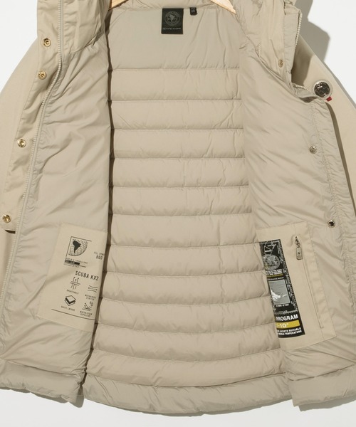 CAPEHORN（ケープホーン）の「CAPE HORN CASABLANCA ケープホーン カサブランカ ダウンコート（ダウンジャケット/コート・レディース・ブラック/オフホワイト/ベージュ系1・42/44/46/40）」の7枚目の写真