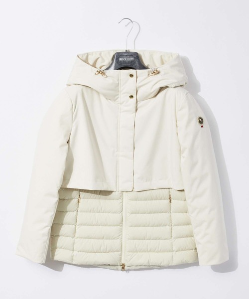 CAPEHORN（ケープホーン）の「CAPE HORN CASABLANCA ケープホーン カサブランカ ダウンコート（ダウンジャケット/コート・レディース・ブラック/オフホワイト/ベージュ系1・42/44/46/40）」の22枚目の写真