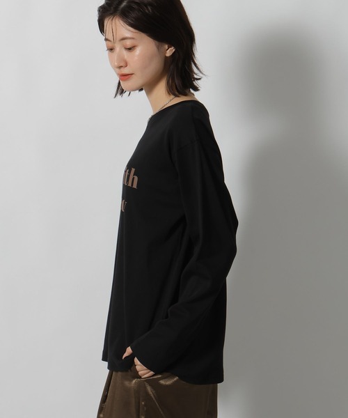 アソートロゴプリント長袖 / 588969（Tシャツ/カットソー）｜LAKOLE