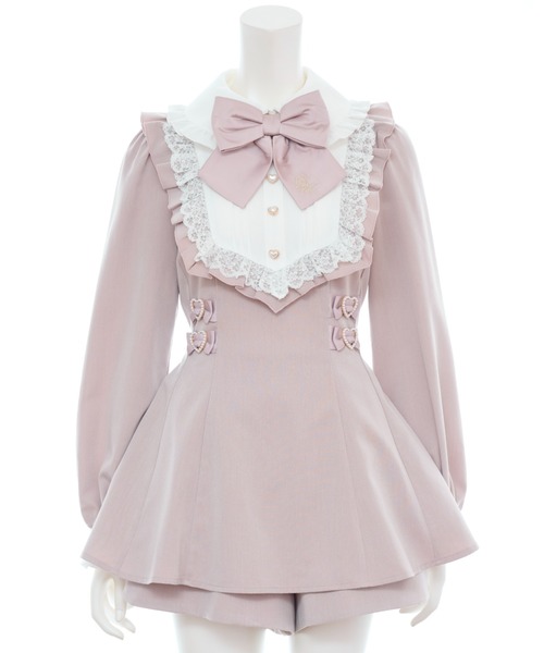 Secret Honey（シークレットハニー）の「ハートモチーフセットアップ（セットアップ・レディース・ピンク/ブラックミックス/ブラック・MEDIUM）」の10枚目の写真