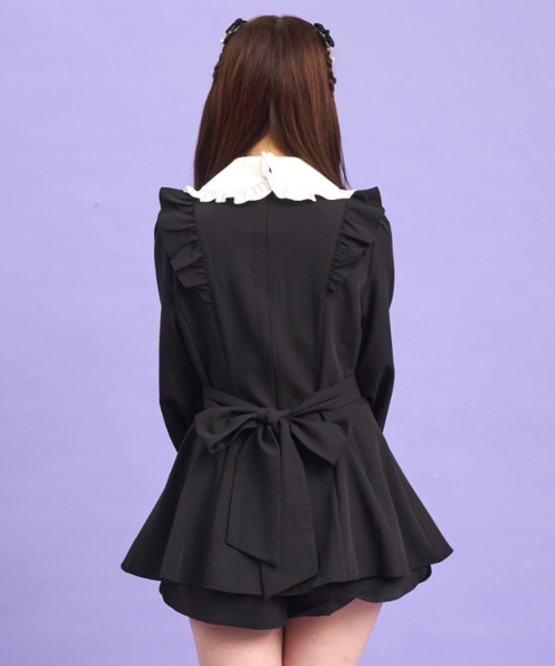 Secret Honey（シークレットハニー）の「ハートモチーフセットアップ（セットアップ・レディース・ピンク/ブラックミックス/ブラック・MEDIUM）」の7枚目の写真