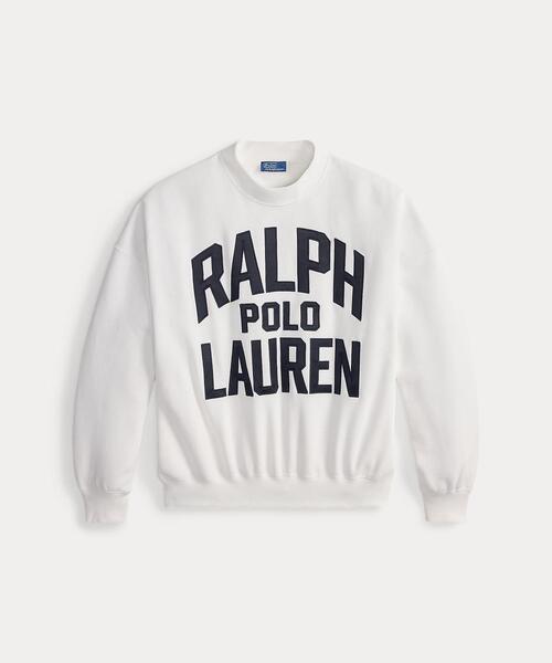 サテン ロゴ フリース クルーネック（スウェット）｜POLO RALPH LAUREN
