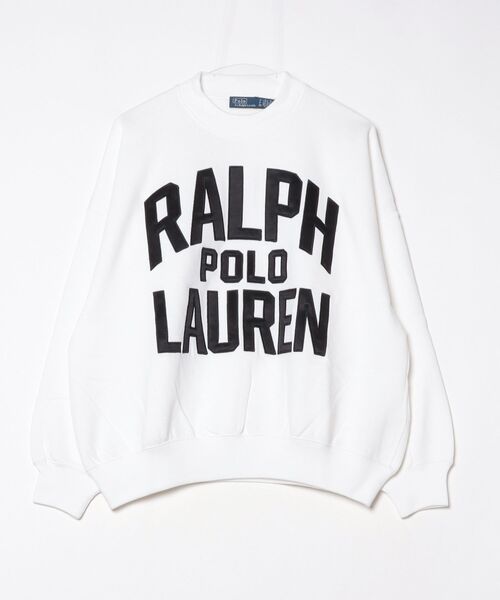 サテン ロゴ フリース クルーネック（スウェット）｜POLO RALPH LAUREN
