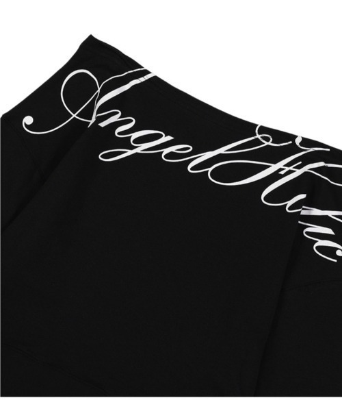 FANCY CLUB(ファンシークラブ)の「【FANCY CLUB】BOATNECK RIBBON TIE SWEATSHIRT / 【ファンシークラブ】ボートネックリボンタイスウェット長袖Tシャツ(スウェット・レディース・ブラック/ホワイト・ONE SIZE)」の14枚目の写真