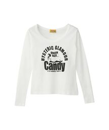 HYSTERIC GLAMOUR | QUEEN SIZE CANDY チビTシャツ(Tシャツ/カットソー)