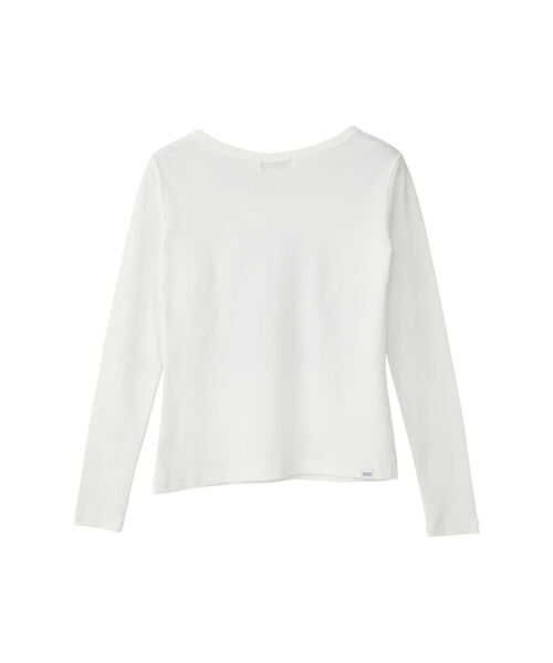 HYSTERIC GLAMOUR（ヒステリックグラマー）の「QUEEN SIZE CANDY チビTシャツ（Tシャツ/カットソー・レディース・ピンク系その他/ブラック/ホワイト・FREE）」の4枚目の写真