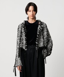 未使用級✨現行　ユナイテッドアローズ　トウキョウ　ツイード　ノーカラージャケット 未使用級✨現行 ユナイテッドアローズ トウキョウ ツイード ノー