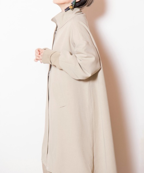 セール】レイヤードスタンドカラーコート（その他アウター）｜OSMOSIS