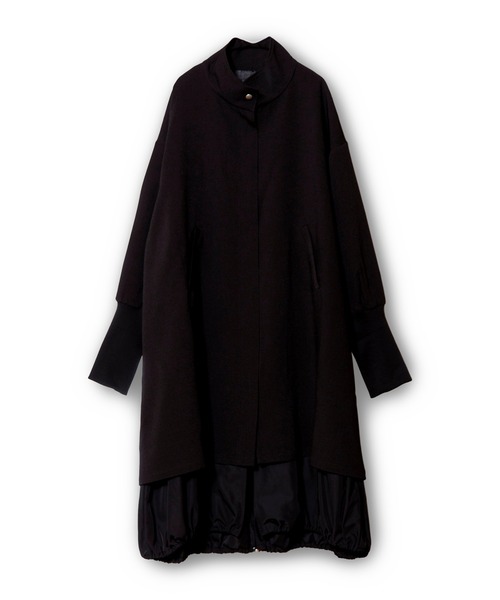 セール】レイヤードスタンドカラーコート（その他アウター）｜OSMOSIS