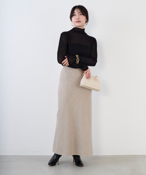 ミドルフレアスカート〈セットアップ対応〉（スカート）｜MICA&DEAL