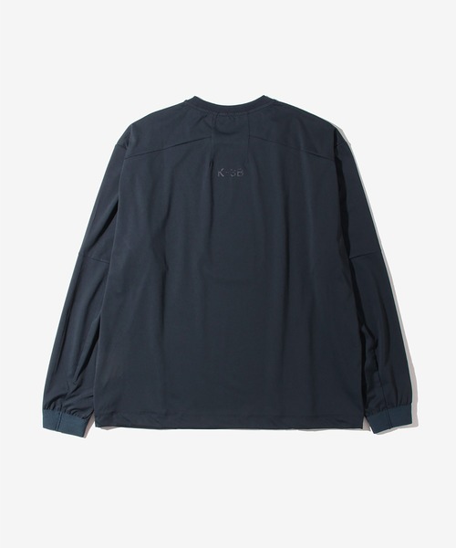 K-3B（ケースリービー）の「K-3B 336_Y 長袖ピステ（スウェット・メンズ・ネイビー系/ブラック・4/L/XL/S/M）」の5枚目の写真