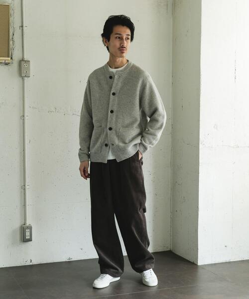 URBAN RESEARCH DOORS（アーバンリサーチドアーズ）の「ハミルトンウールガーターカーディガン（カーディガン/ボレロ・メンズ・ブラック/ボルドー/ライトグレー・X-LARGE/LARGE/MEDIUM）」の19枚目の写真