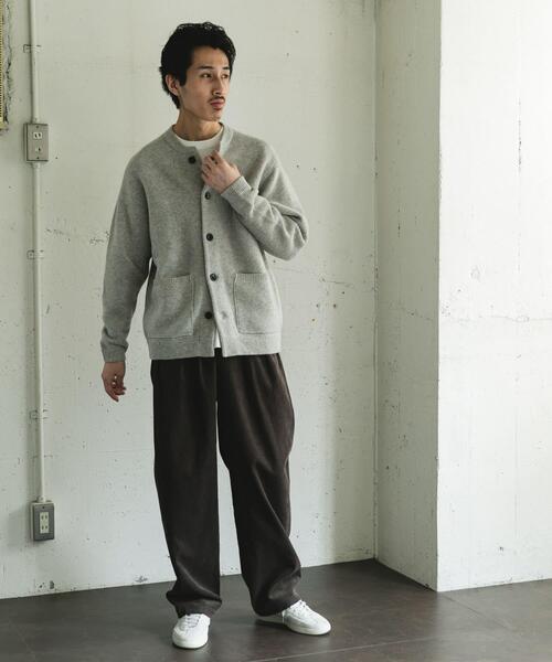 URBAN RESEARCH DOORS（アーバンリサーチドアーズ）の「ハミルトンウールガーターカーディガン（カーディガン/ボレロ・メンズ・ブラック/ボルドー/ライトグレー・X-LARGE/LARGE/MEDIUM）」の20枚目の写真