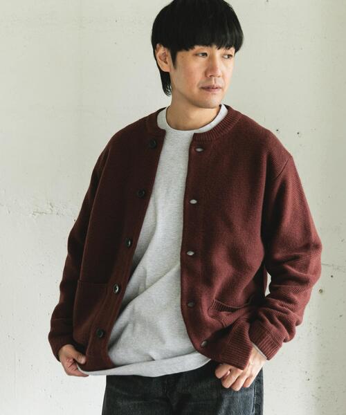 セール】ハミルトンウールガーターカーディガン（カーディガン/ボレロ