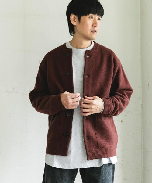 セール】ハミルトンウールガーターカーディガン（カーディガン/ボレロ