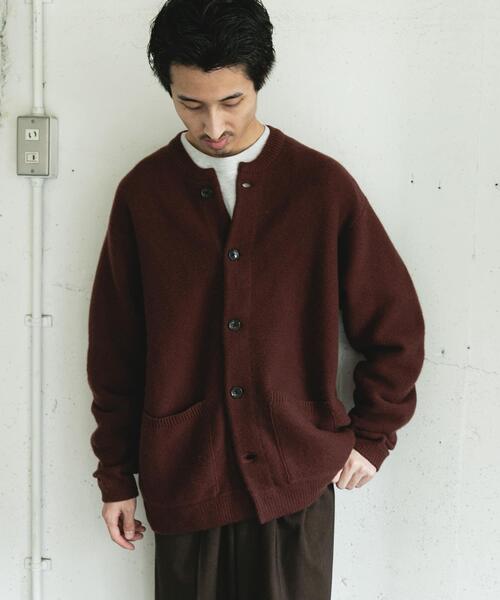 セール】ハミルトンウールガーターカーディガン（カーディガン/ボレロ