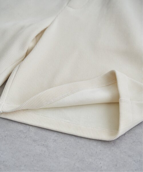 VENCEEXCHANGE（ヴァンスエクスチェンジ）の「コーデユロイ裏フリースハーフパンツ（その他パンツ・レディース・ブラック/オフホワイト/ブラウン・FREE）」の7枚目の写真