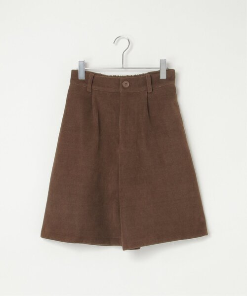 VENCEEXCHANGE（ヴァンスエクスチェンジ）の「コーデユロイ裏フリースハーフパンツ（その他パンツ・レディース・ブラック/オフホワイト/ブラウン・FREE）」の10枚目の写真