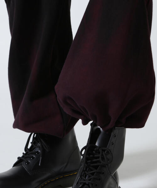 KMRii（ケムリ）の「KMRii/ケムリ/White Flame Wide Sweat Pants（スウェットパンツ・メンズ・ブラック・2）」の8枚目の写真