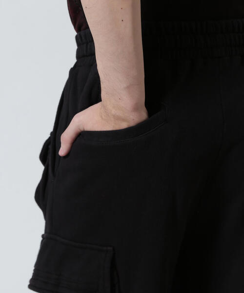 KMRii（ケムリ）の「KMRii/ケムリ/White Flame Wide Sweat Pants（スウェットパンツ・メンズ・ブラック・2）」の9枚目の写真