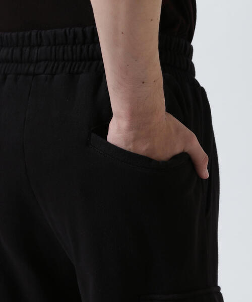 KMRii（ケムリ）の「KMRii/ケムリ/White Flame Wide Sweat Pants（スウェットパンツ・メンズ・ブラック・2）」の10枚目の写真