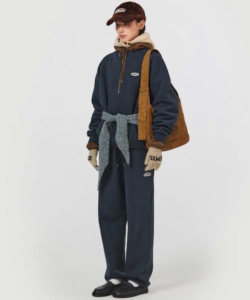 EMIS（イミス）の「WIDE STRAP SHOULDER BAG（ショルダーバッグ・レディース・ブルー/キャメル・FREE）」の14枚目の写真