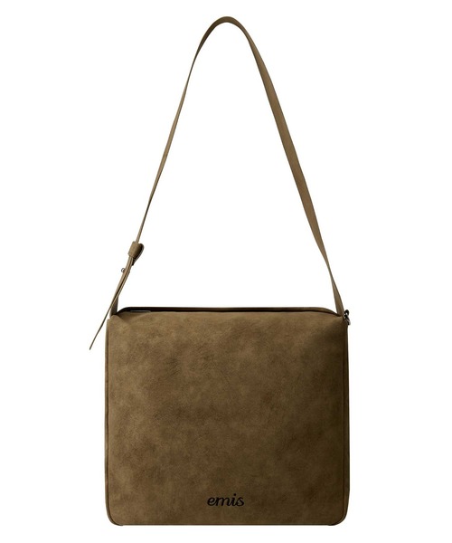 EMIS（イミス）の「WIDE STRAP SHOULDER BAG（ショルダーバッグ・レディース・ブルー/キャメル・FREE）」の17枚目の写真
