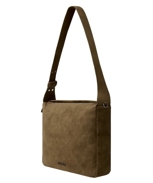 EMIS（イミス）の「WIDE STRAP SHOULDER BAG（ショルダーバッグ・レディース・ブルー/キャメル・FREE）」の18枚目の写真