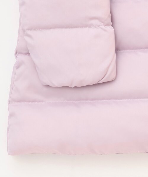 kate spade new york kids(ケイトスペードニューヨーク)の「フェイクファー切り替えダウンコート(ダウンジャケット/コート・キッズ・ピンク/サックスブルー・130cm/140cm/120cm/100cm/110cm/150cm/160cm)」の7枚目の写真