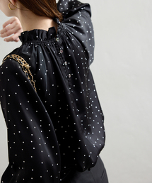 【新品タグ付き】スローブイエナ パネルフレアーブラウス 今季 パネルフレアーブラウス（シャツ/ブラウス）｜SLOBE IENA