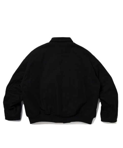 【未使用品】COOTIE PRODUCTIONS ジャケット ブルゾン ブラック 中古・古着通販】COOTIE PRODUCTIONS (クーティープロダクツ) ブルゾン