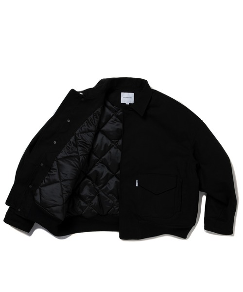 COOTIE PRODUCTIONS（クーティープロダクションズ）の「Cotton Canvas Padded Work Jacket（ブルゾン・メンズ・ブラウン系その他/ブラック・LARGE/MEDIUM/X-LARGE/SMALL）」の7枚目の写真