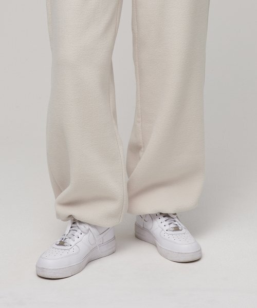 MUSINSA STANDARD WOMAN（ムシンサスタンダードウーマン）の「ウィメンズポーラフリースバリアブルラウンジスウェットパンツ[アイボリー]（スウェットパンツ・レディース・その他・X-SMALL/SMALL/MEDIUM/LARGE）」の3枚目の写真